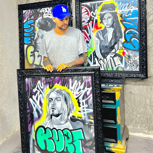 Personalizar 100% pintado à mão 