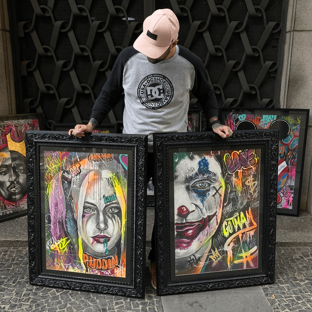 Personalizar 100% pintado à mão 